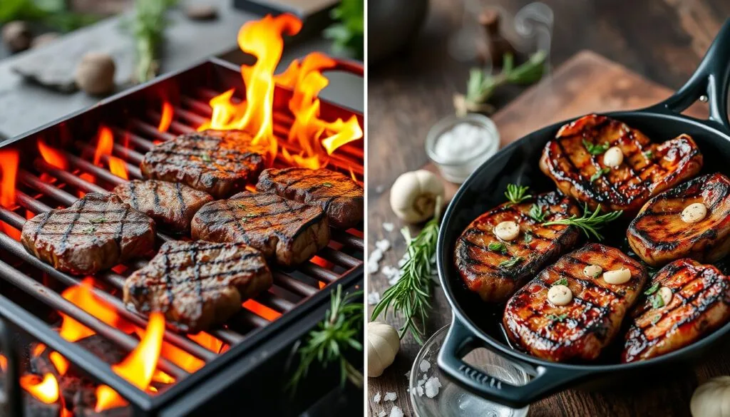 Grilling and Pan-Searing Steak Grilling and Pan-Searing Steak