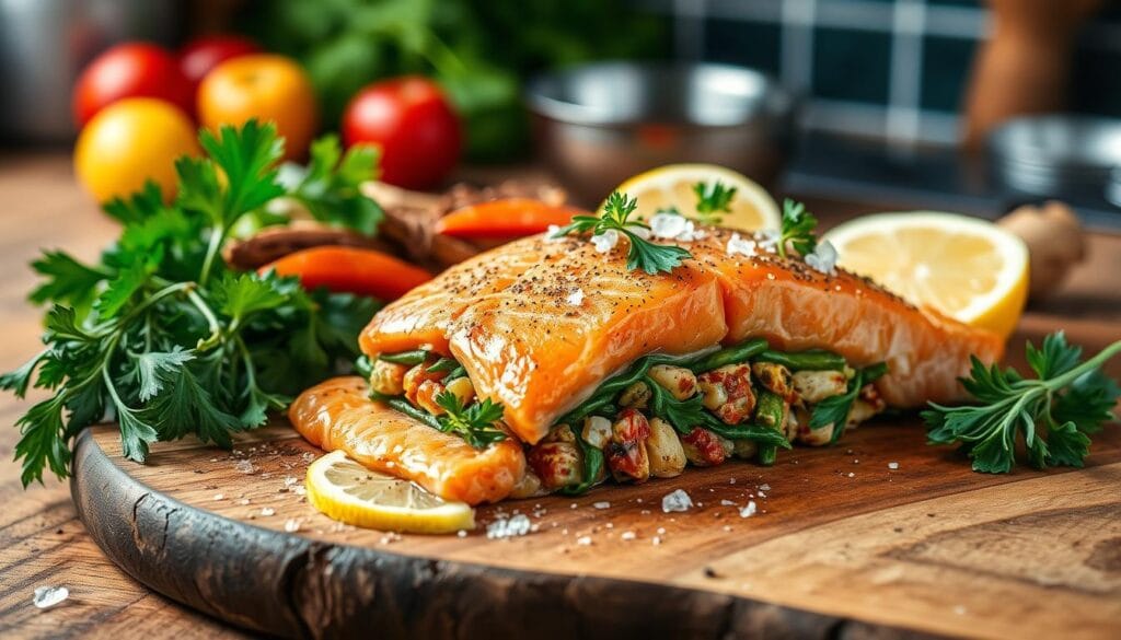 Seasoning Tips for Stuffed Salmon Seasoning Tips for Stuffed Salmon