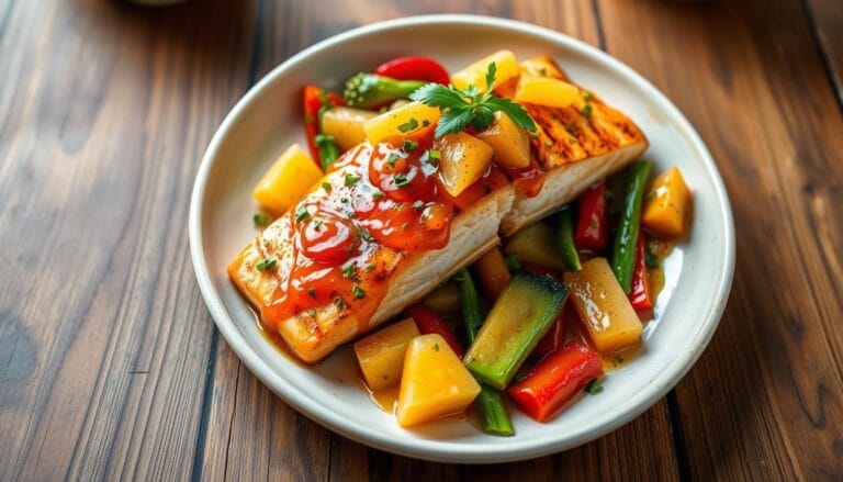 pineapple chili salmon recipe