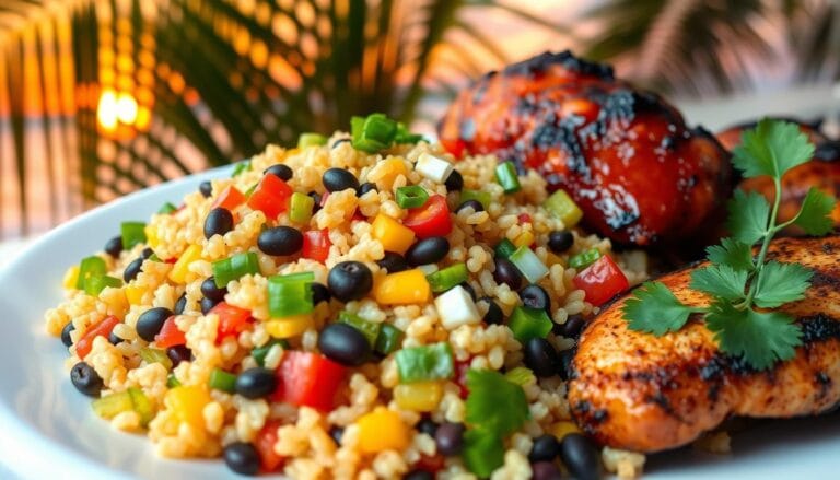 rice recipe for jerk chicken