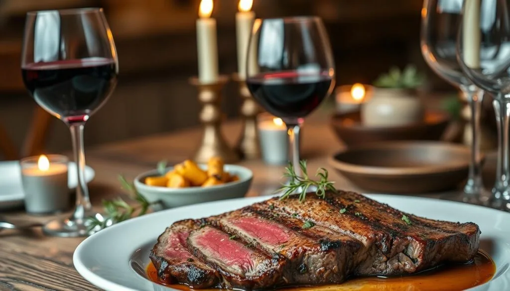 steak wine pairing perfect Denver steak