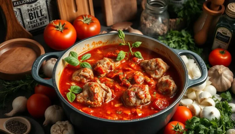 cook tough cuts in tomato sauce recipe