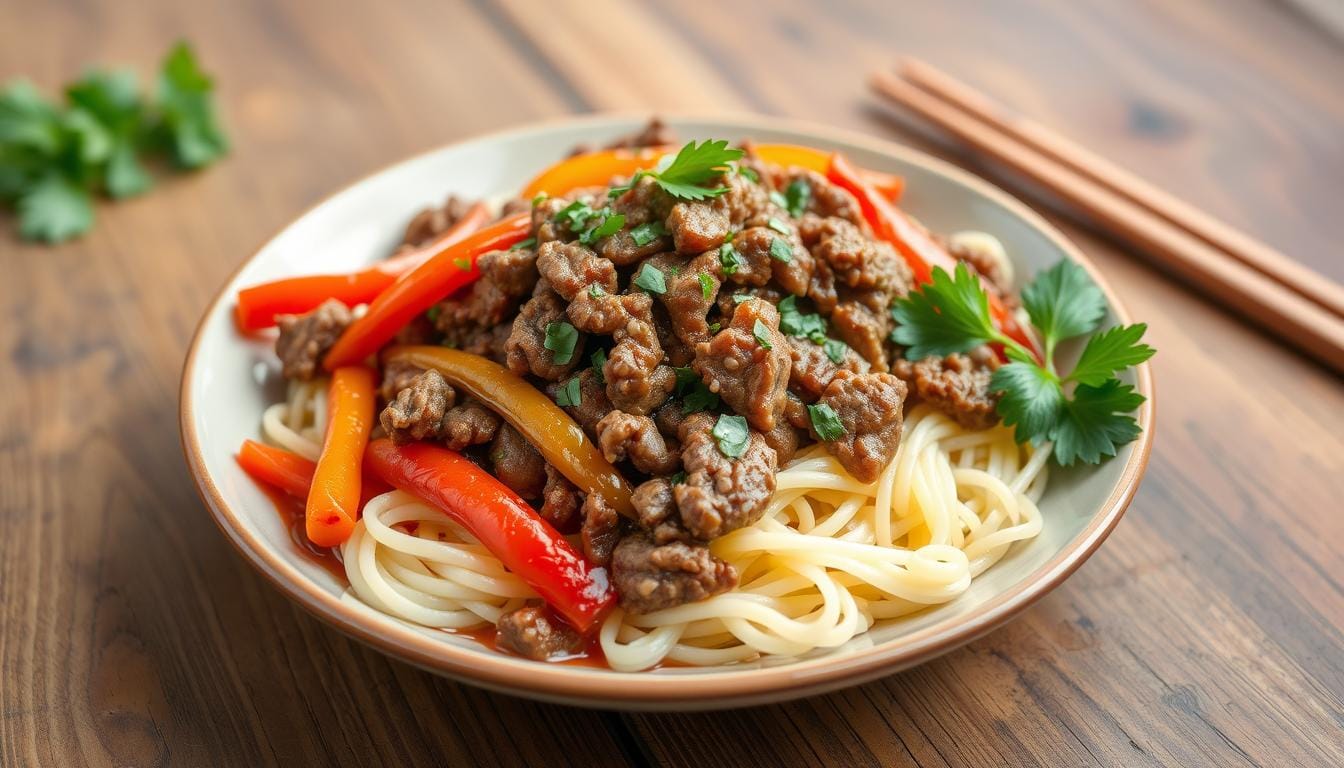 recipes with ground beef and egg noodle
