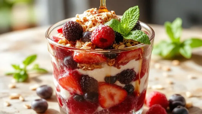berry parfait dessert recipe