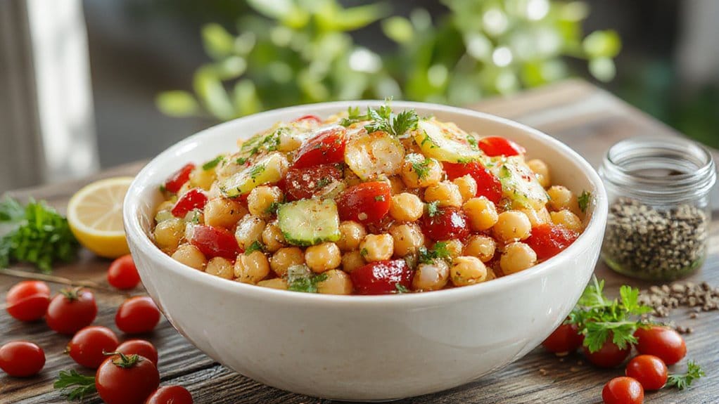 chickpea tomato salad recipe