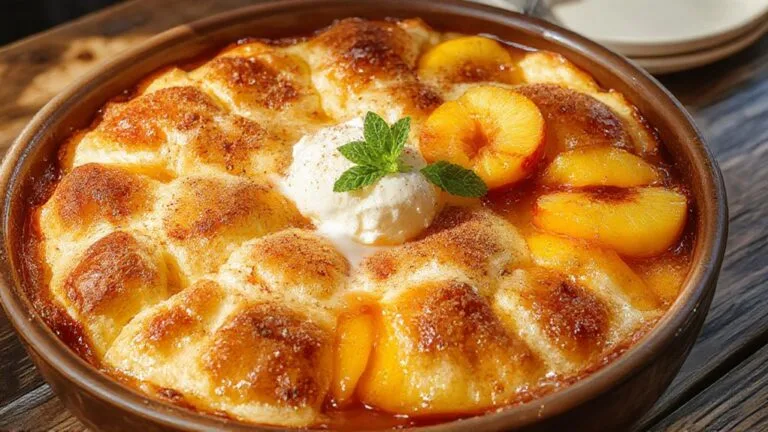 delicious baked fruit dessert