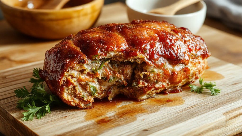 easy meatloaf for two