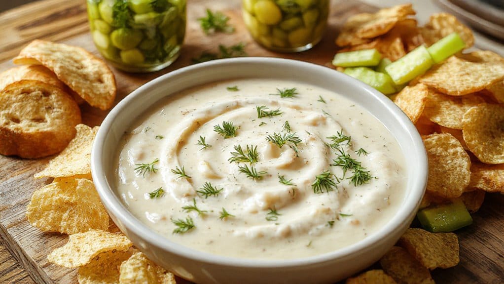 flavorful dill pickle dip