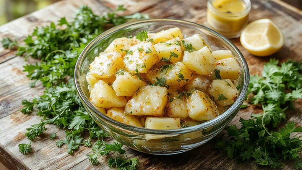 fresh herb potato salad