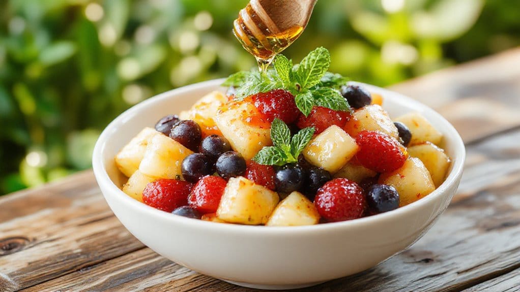 fresh summer fruit salad