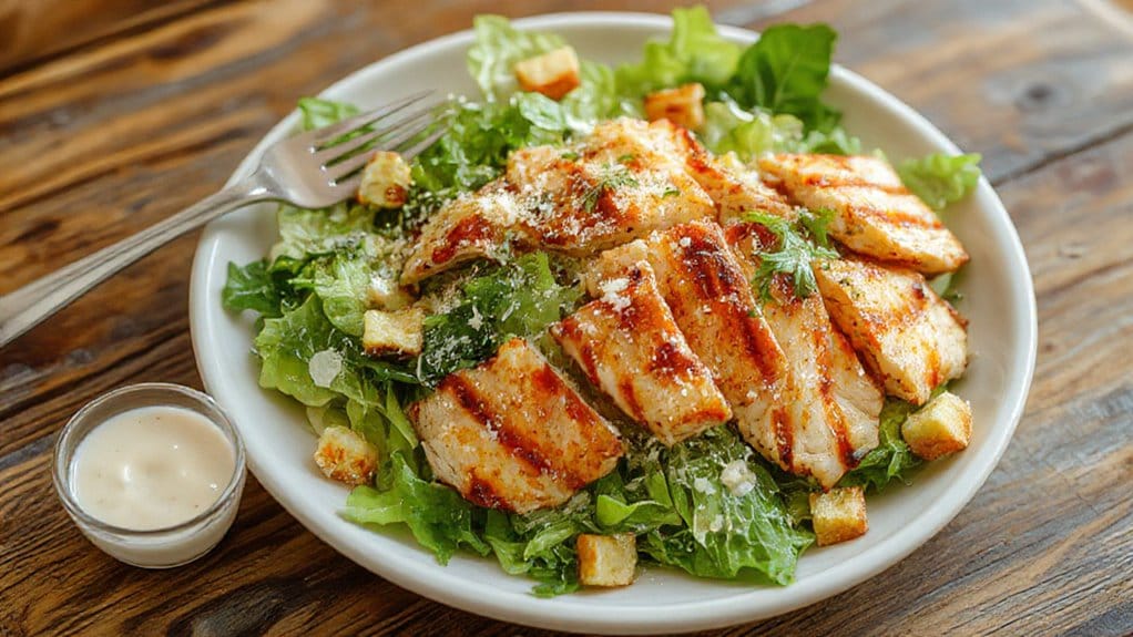 grilled chicken caesar salad