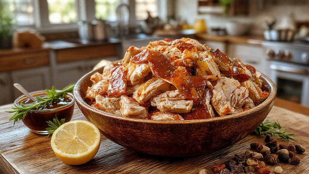homemade pulled turkey recipe