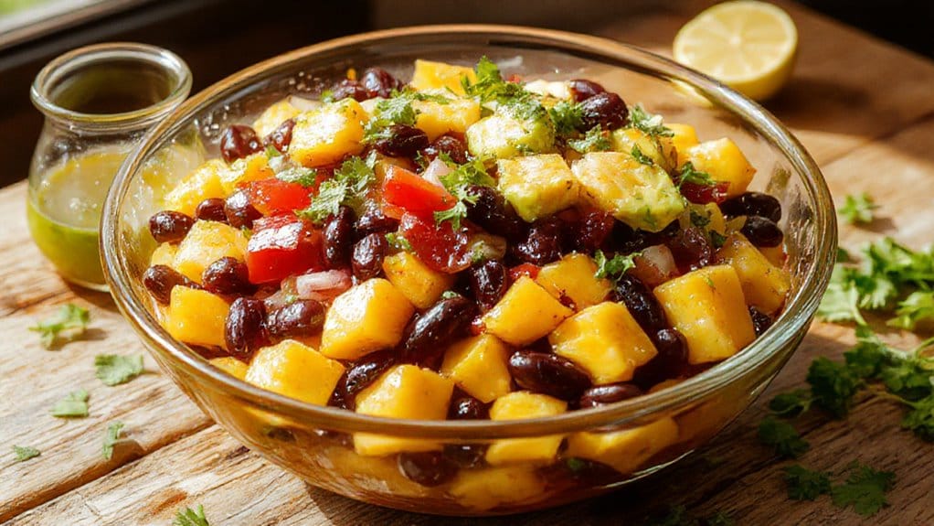 mango black bean salad