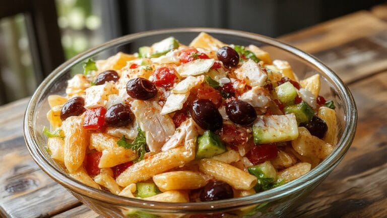 pasta salad served chilled