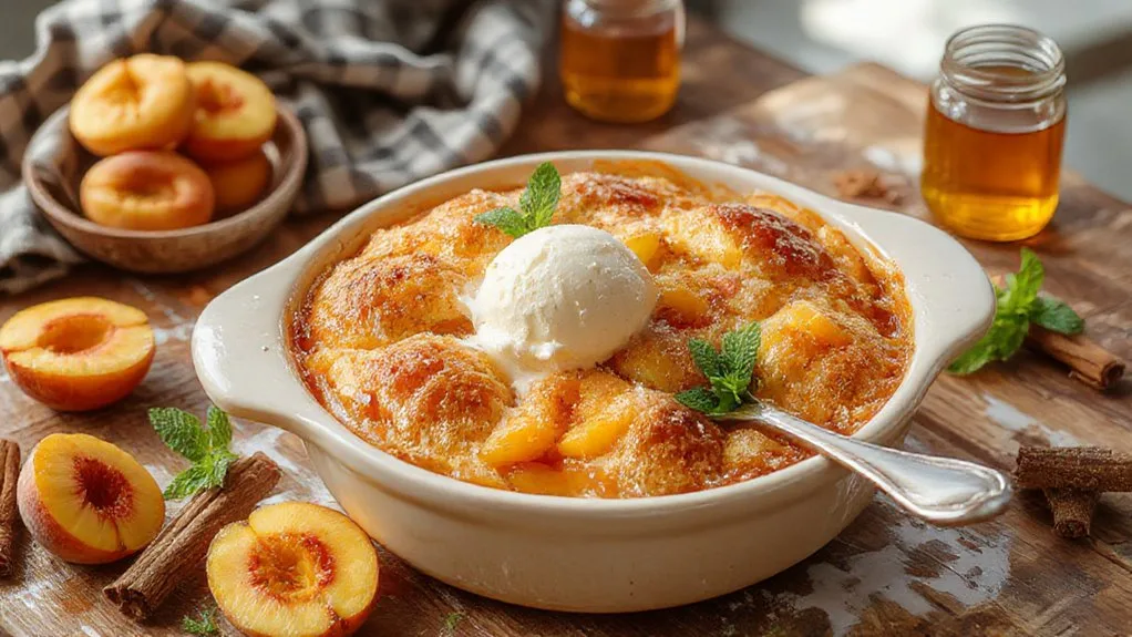 peach cobbler recipe instructions