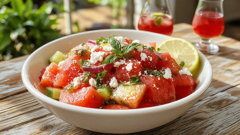 refreshing summer fruit salad