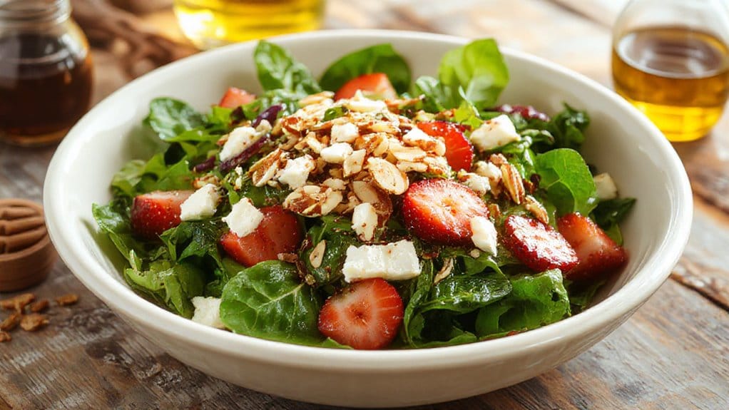 strawberry spinach salad recipe