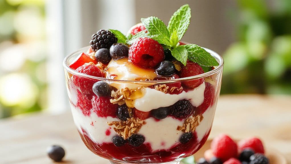 summer berry parfait delight