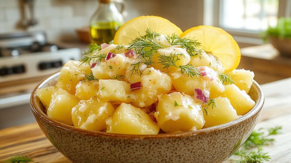 zesty lemon herb dressing