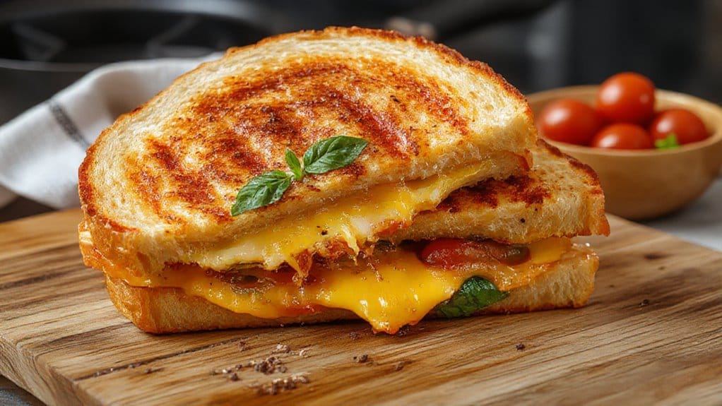 creative summer grilled cheeses