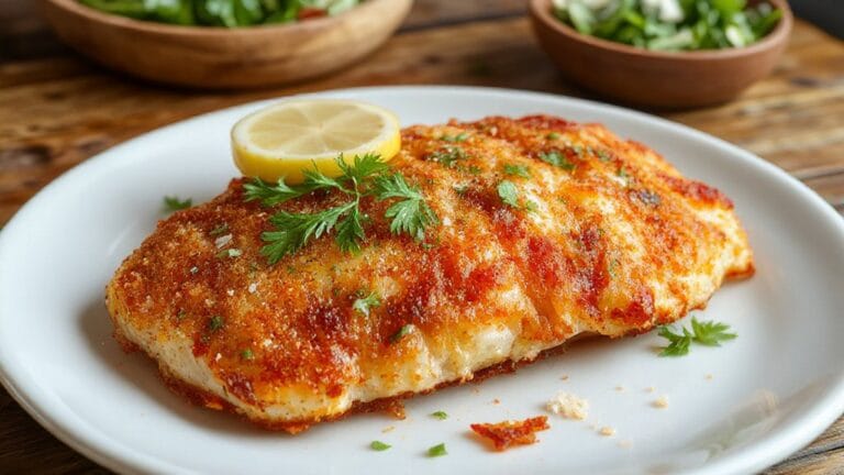 crispy chicken with tomato