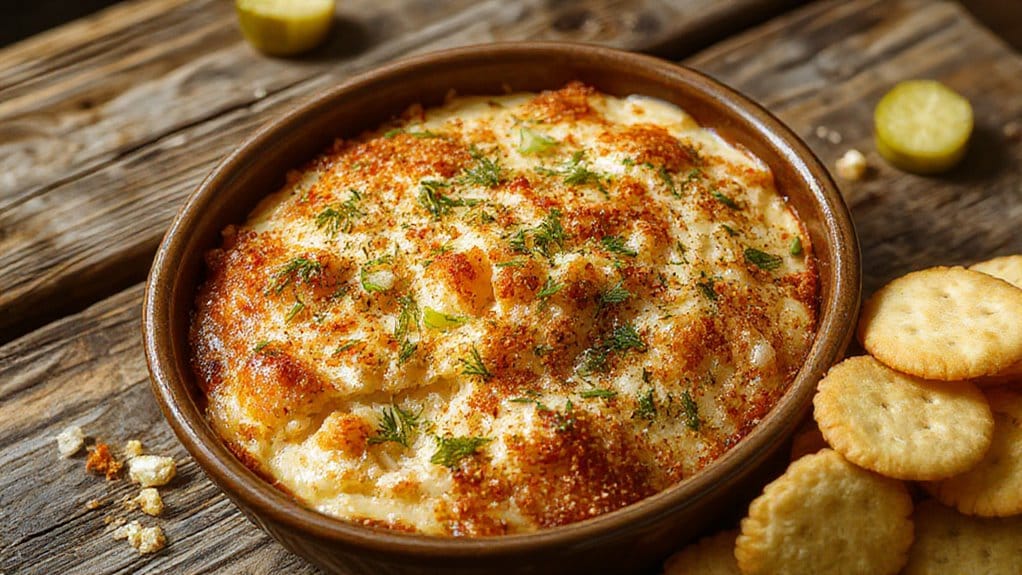 crispy creamy pickle dip