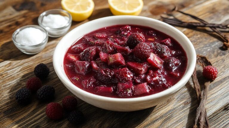 fruit infused culinary creations