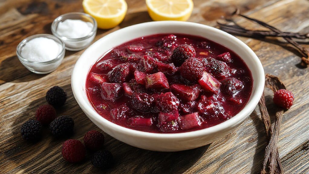 fruit infused culinary creations