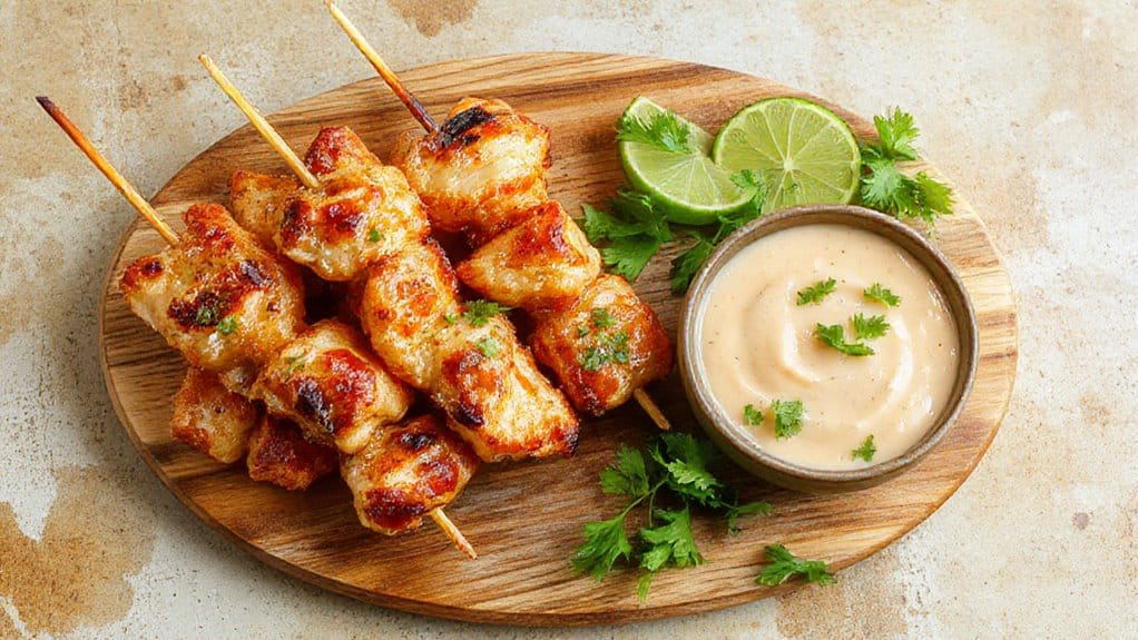 grilled chicken skewers recipe