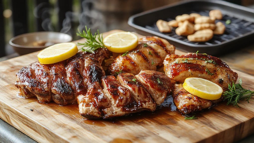 grilled meats summer recipe