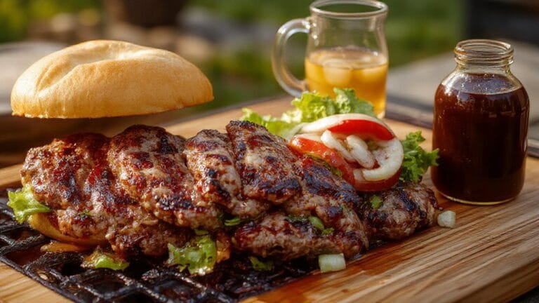 grilled summer burgers recipe