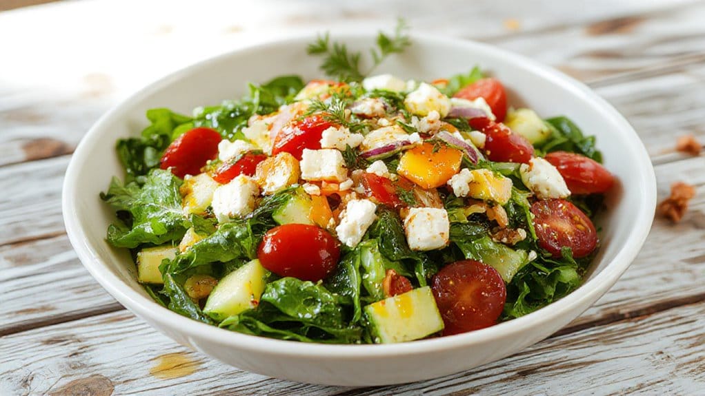 healthy salads with dressings