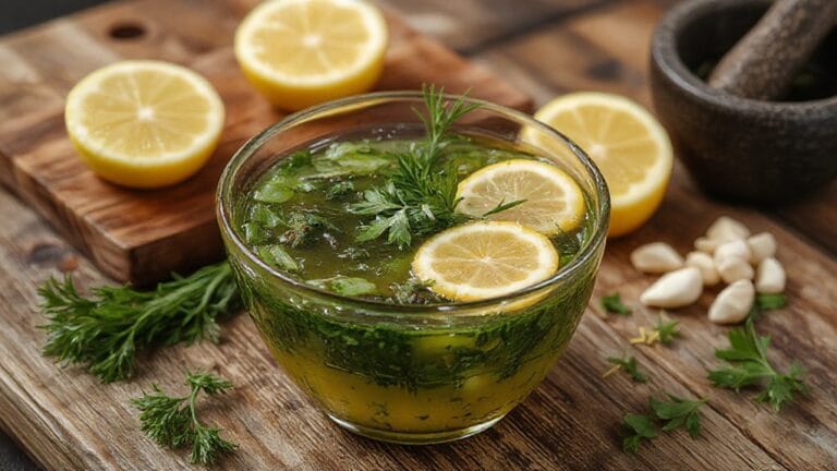 herb and citrus marinades