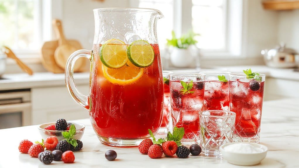 homemade fizzy fruit soda