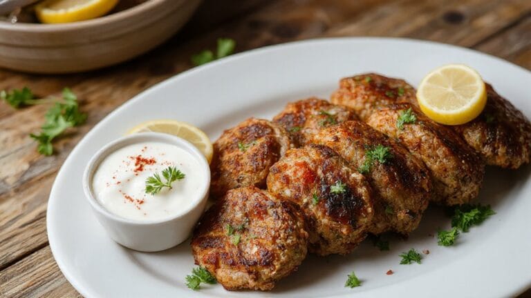lebanese savory meat dish