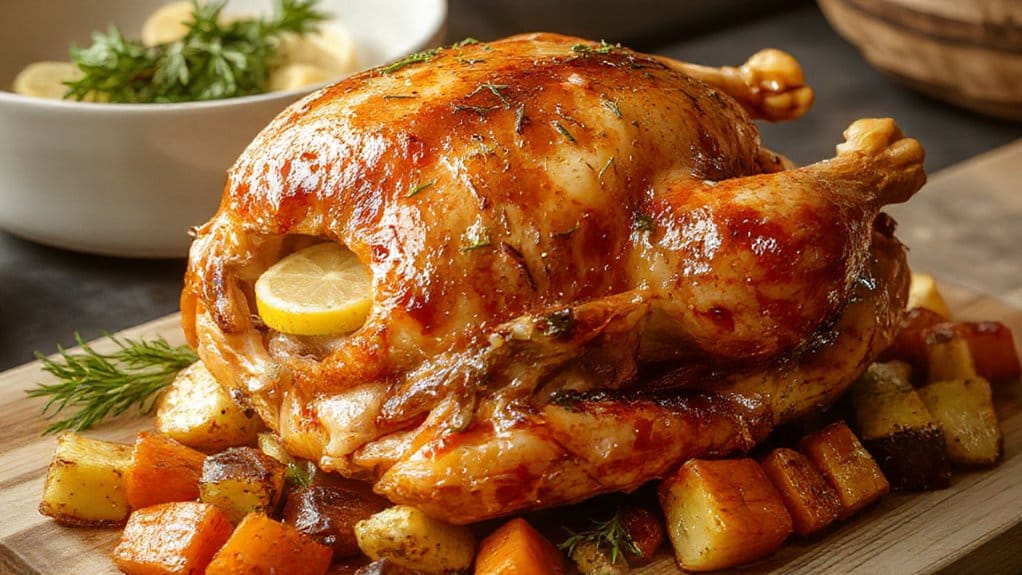 lemon herb roasted chicken