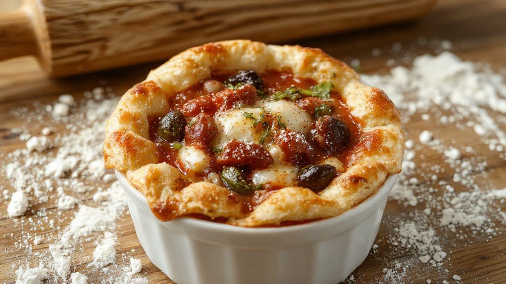 personalized pizza pot pies