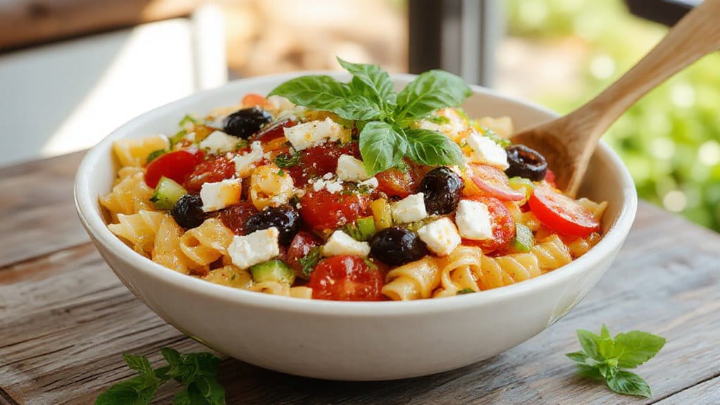 refreshing cold pasta dishes