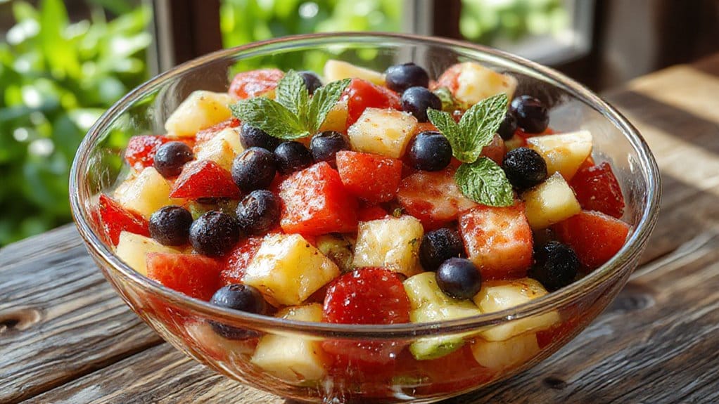 revitalizing summer fruit salad