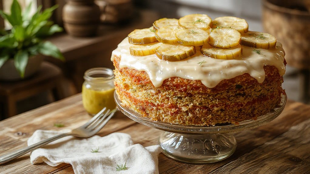 savory pickle cake recipe