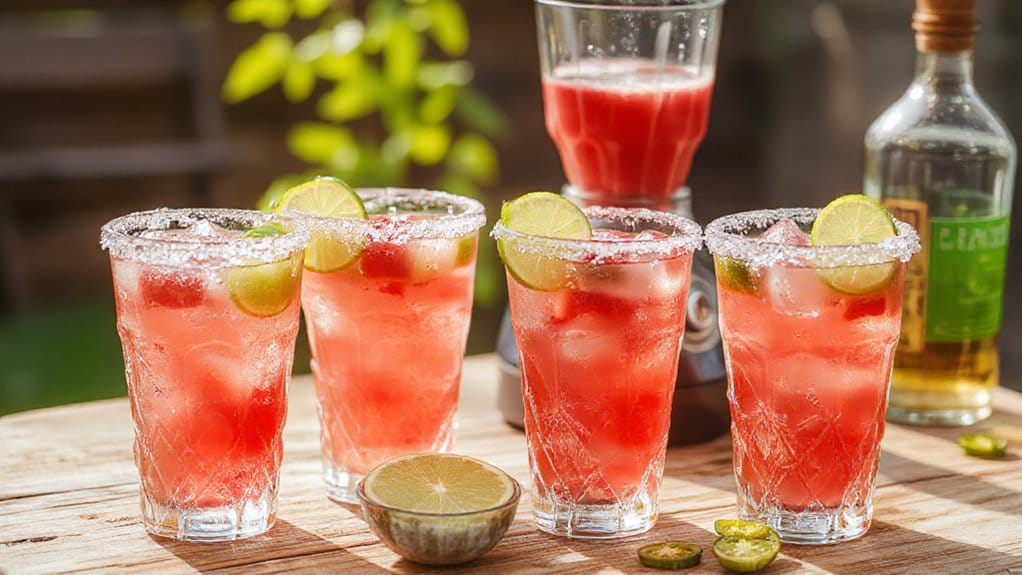 spicy watermelon margarita recipe
