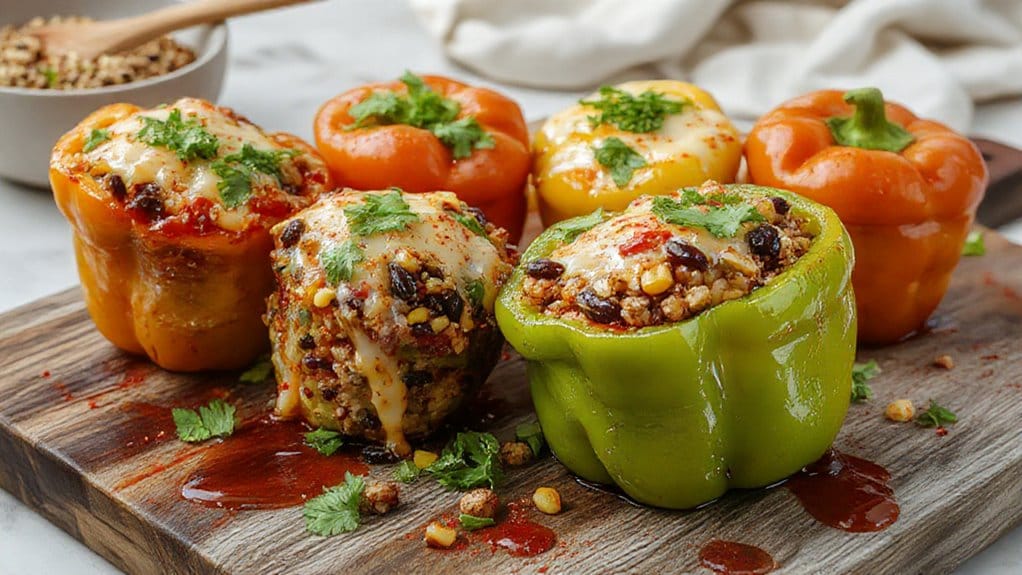 stuffed peppers with quinoa