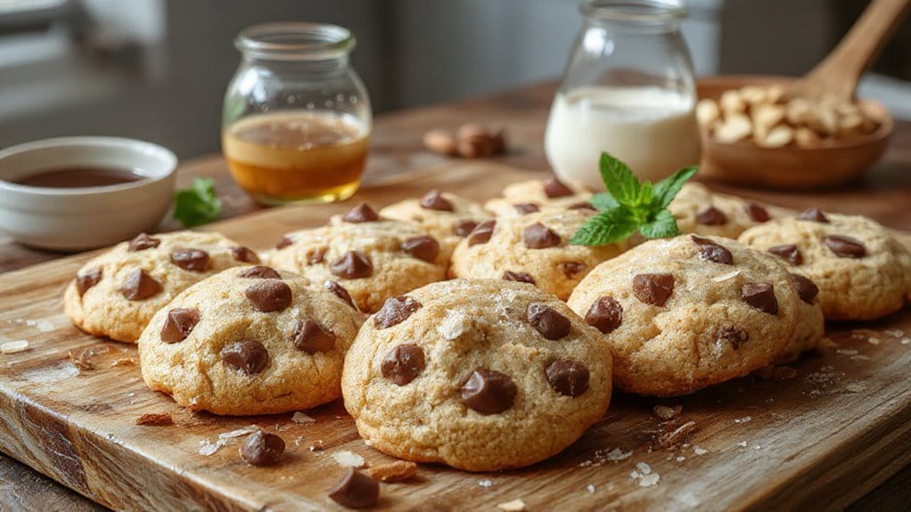 vegan chocolate chip cookies