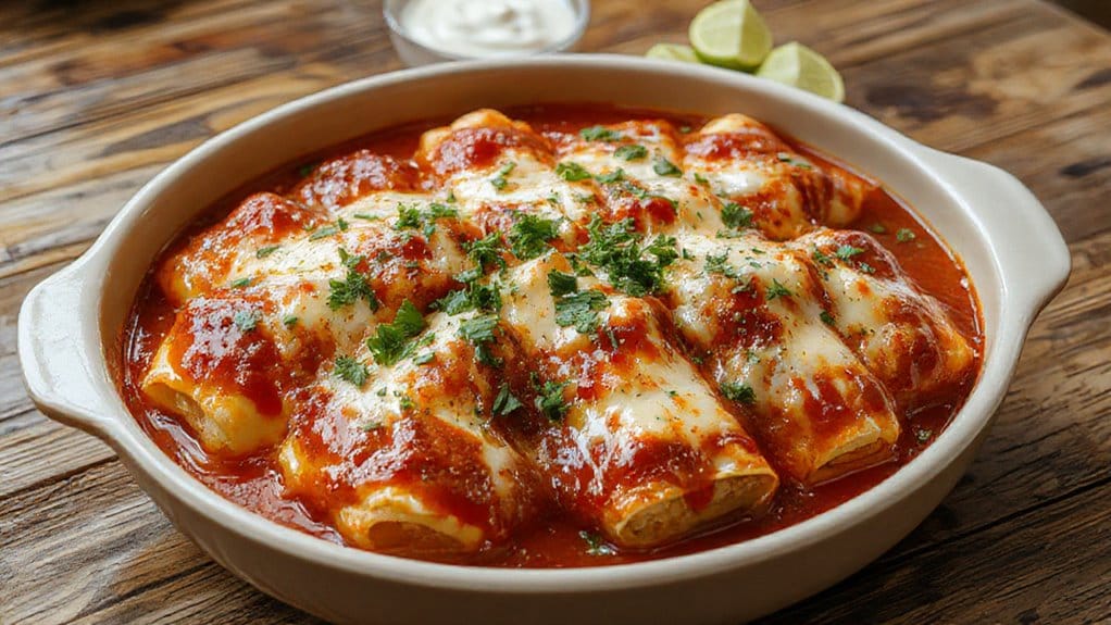 chicken enchilada cooking instructions