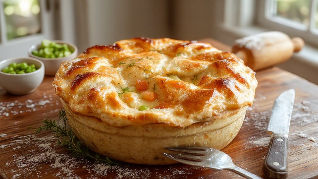 classic chicken pot pie