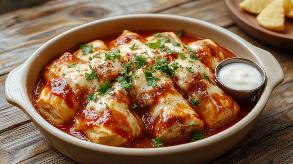 comforting chicken enchiladas recipe
