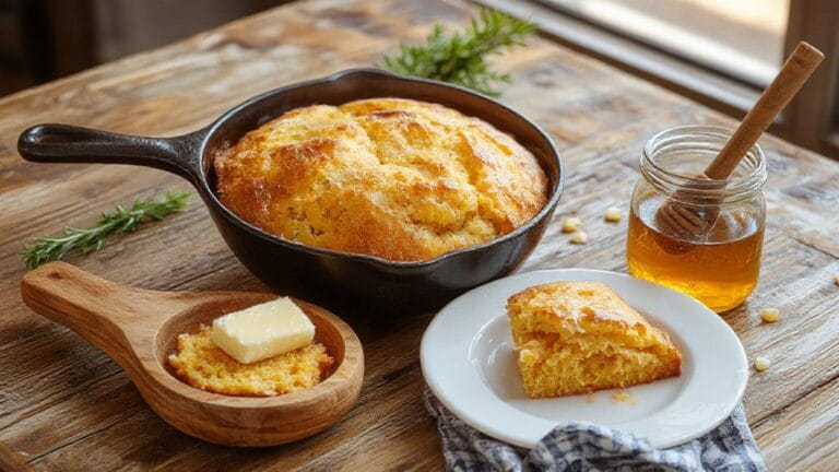 cornbread baking instructions provided