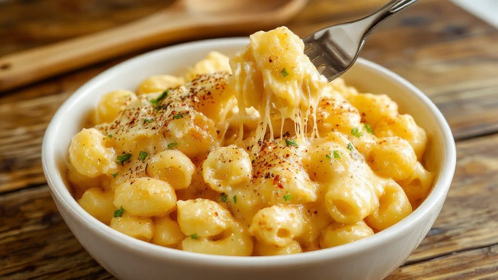 creamy baked mac and cheese