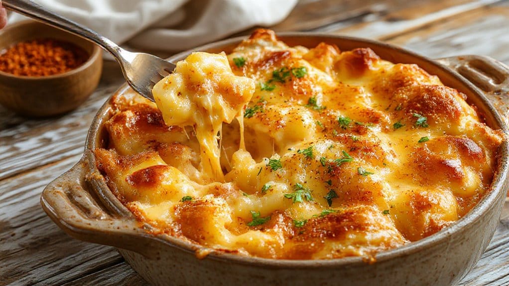 creamy baked mac and cheese