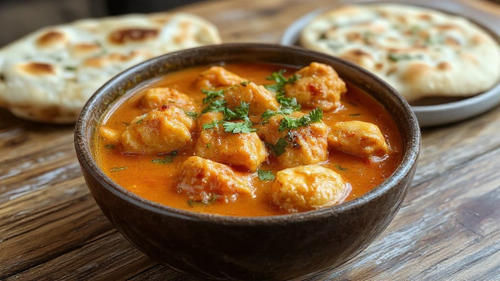 creamy spiced chicken curry